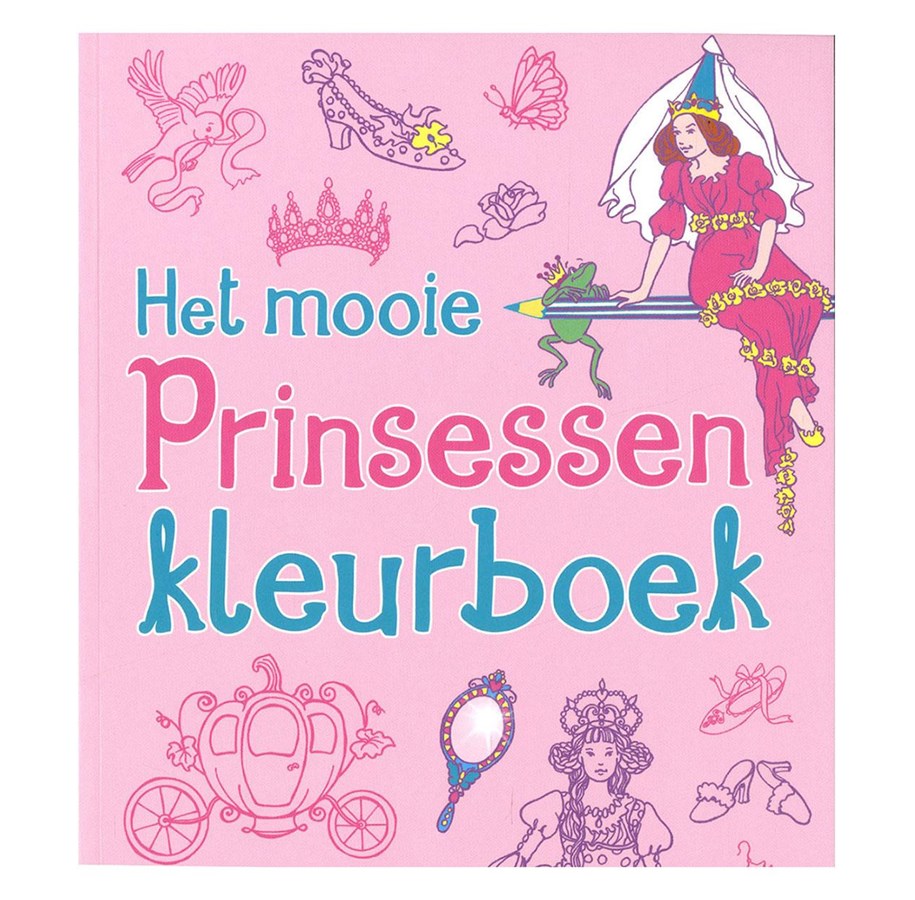 Materialy hobbystyczne - Deltas - The Beautiful Princess Coloring Book - 0690735