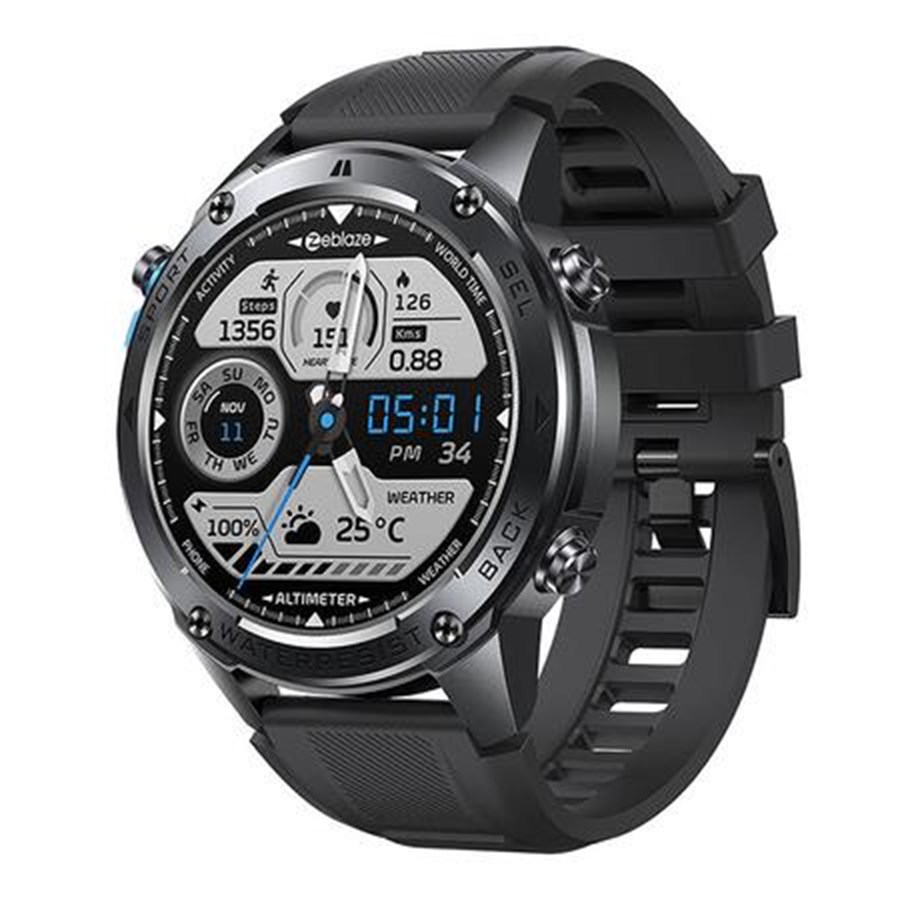 Smartwatch, zegarek i opaska sportowa - Zeblaze Stratos 2 Ultra Smartwatch - Black - Stratos 2 Ultra Blac