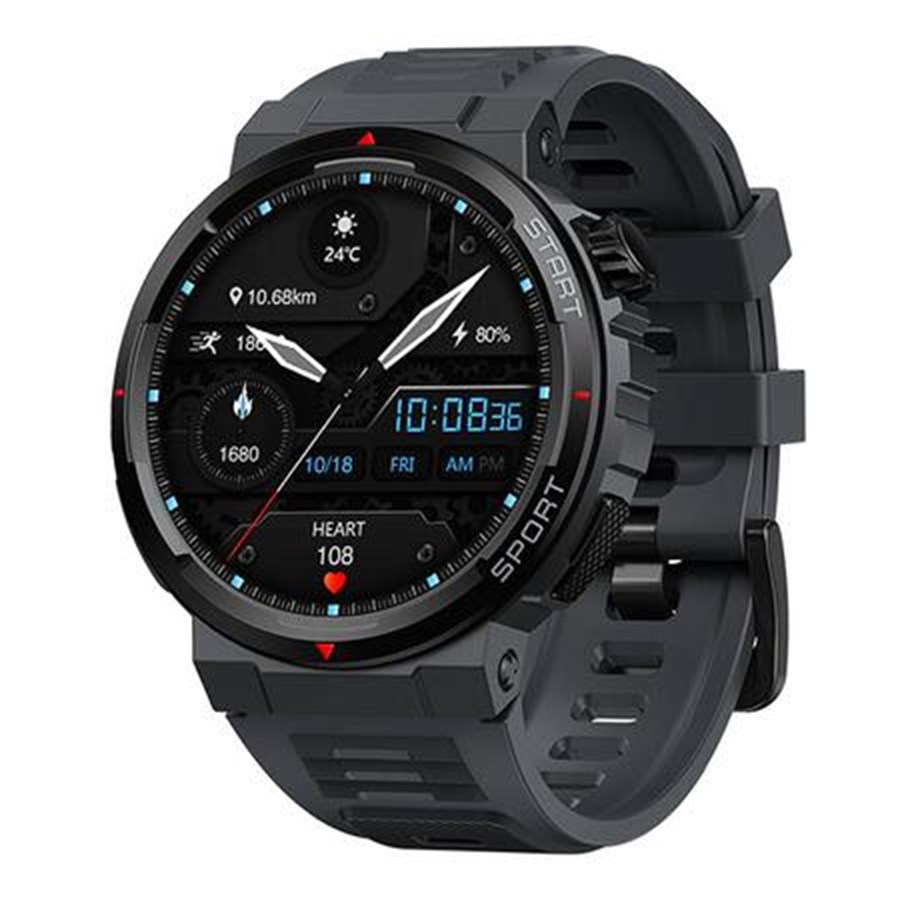 Smartwatch, zegarek i opaska sportowa - Zeblaze Ares 3 Plus Smartwatch - Black - Ares 3 Plus Black
