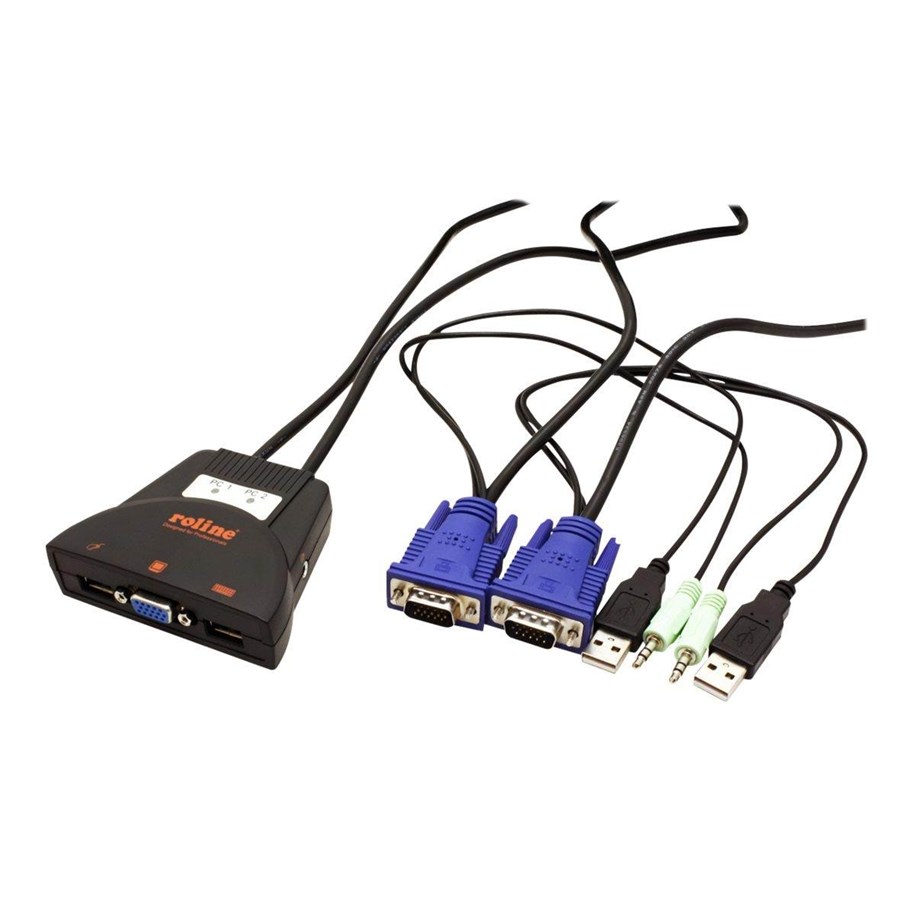 Przelacznik KVM - Roline KVM 'Star' Switch - 14.01.3234