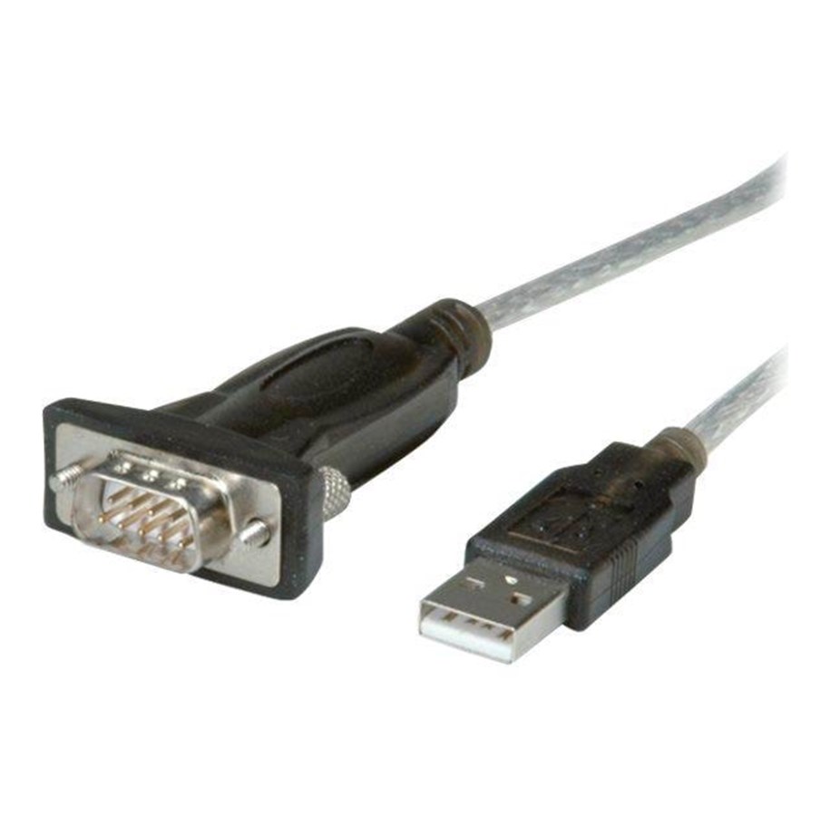 Adapter Sieciowy  (karta sieciowa, serwer druku, itp.) - Roline - serial adapter - USB - 12.02.1163