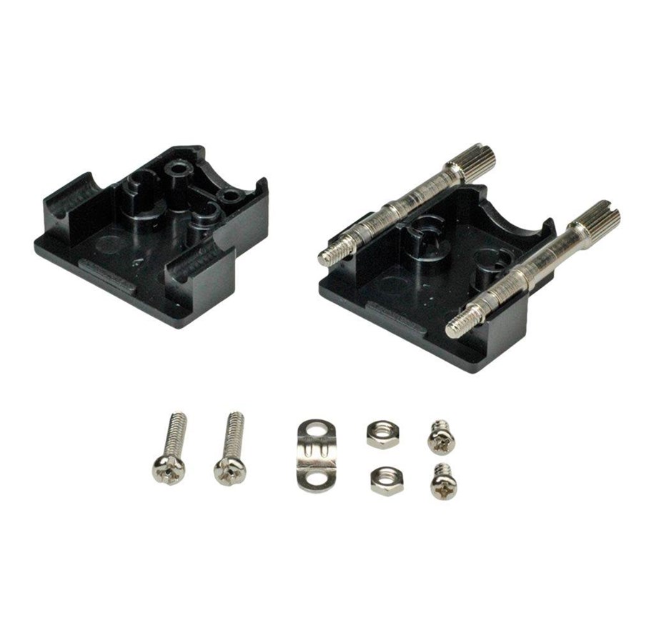 Zarzadzanie kablami - Roline - connector hood - for DB-9/HD-15 connectors - 12.01.4005