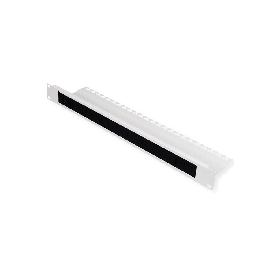 Szafa rack - Roline - rack cable entry plate - with brush strip - 1U - 26.21.0197
