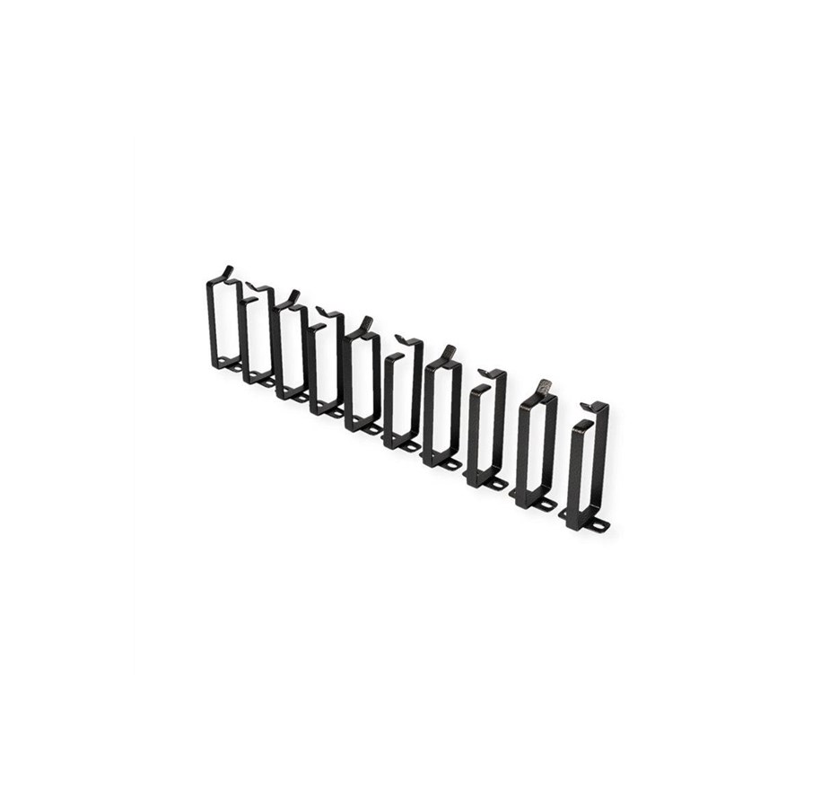 Szafa rack - Roline - cable guide bracket - 44 x 100 mm 10 pieces - 26.21.0265