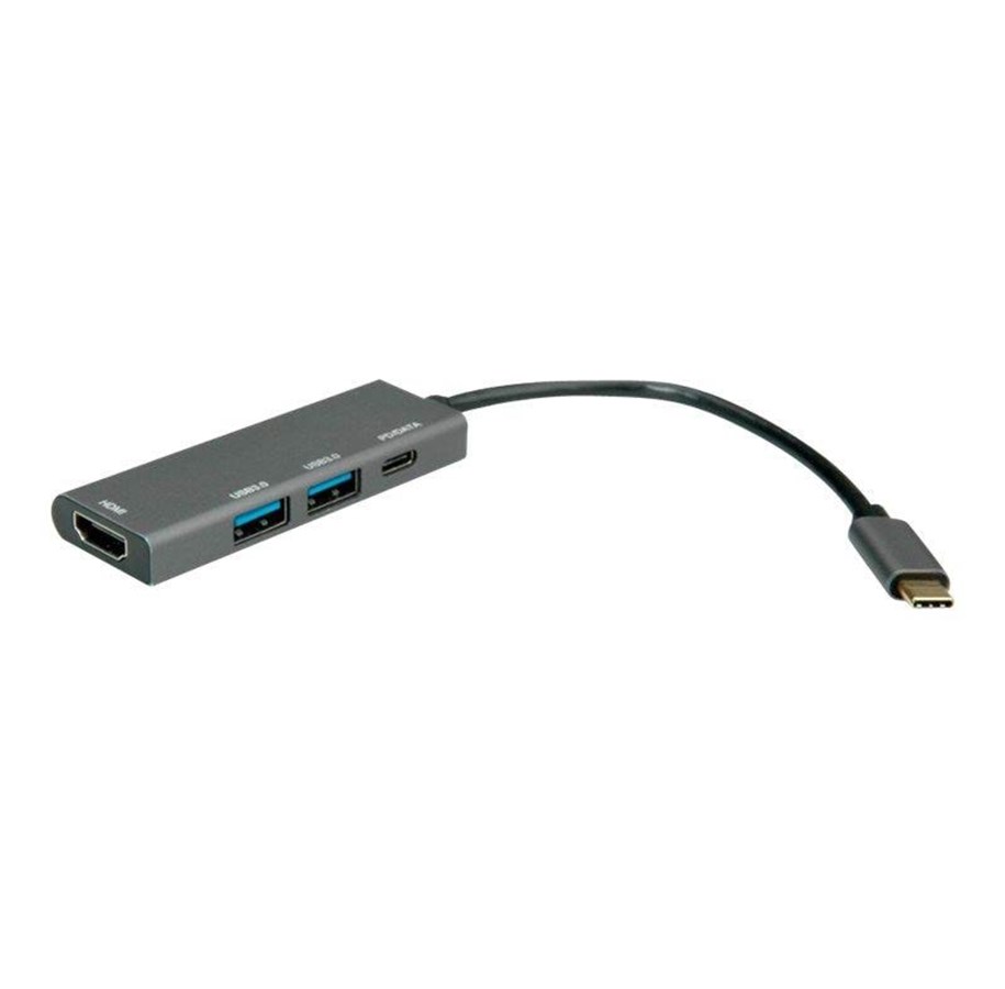 Stacja dokujaca - Roline - docking station - USB-C 3.2 - HDMI - 12.02.1119
