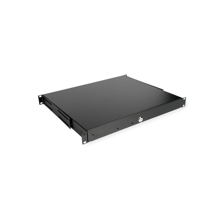 Szafa rack - Roline - keyboard tray - lockable depth 400 mm - 1U - 26.21.0268