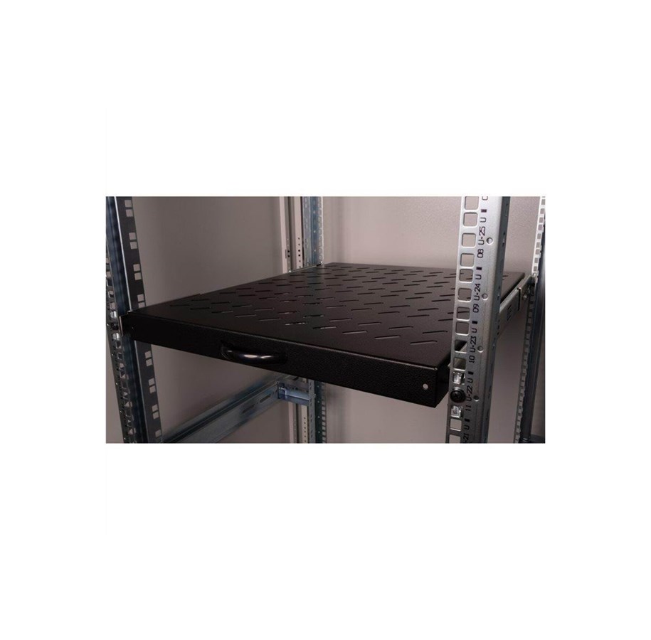 Szafa rack - Roline - rack sliding shelf - 550 mm depth 25 kg load capacity - 1U - 26.21.0276