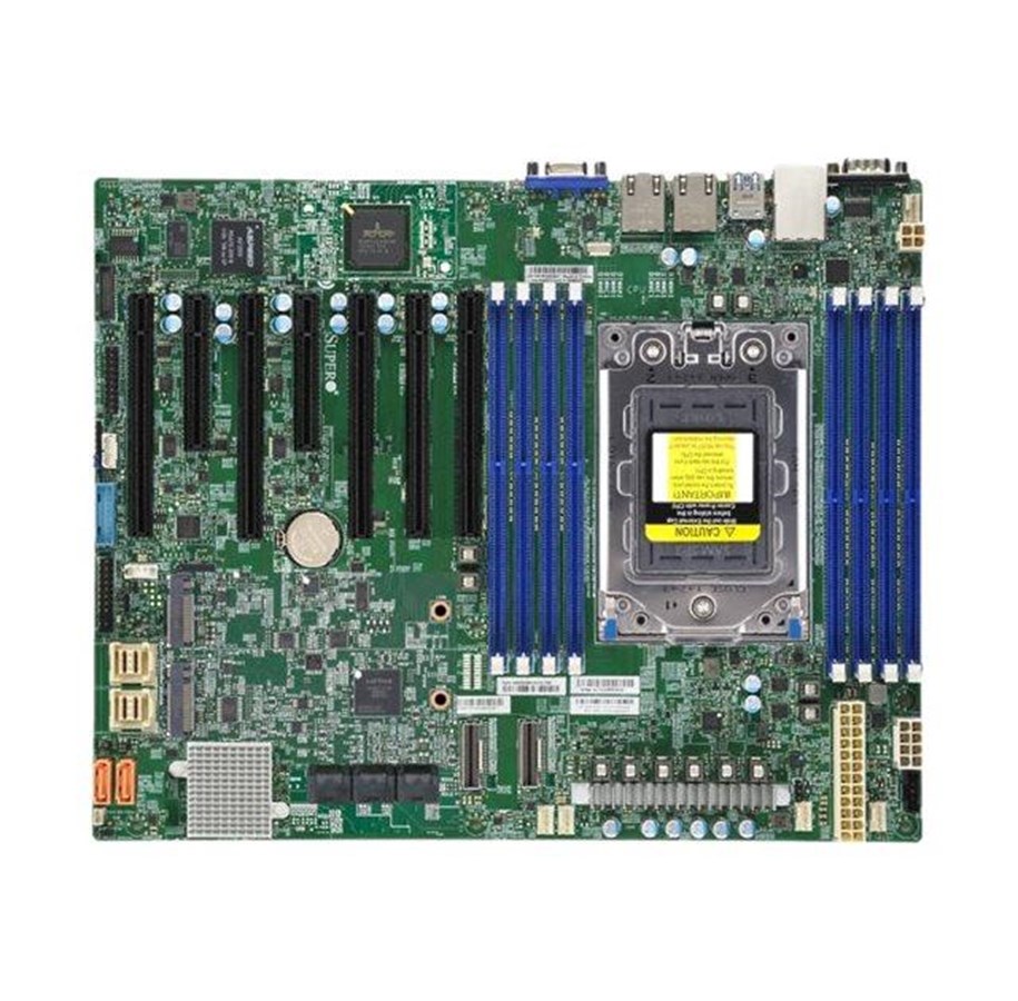 Płyta główna - Supermicro H12SSL-CT Płyta główna - AMD SP3 - DDR4 RAM - ATX - MBD-H12SSL-CT-B