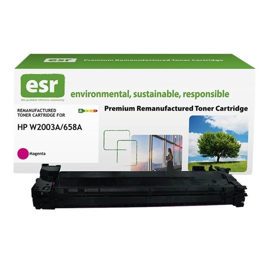Tusz, toner i material eksploatacyjny - ESR - magenta - compatible - remanufactured - toner cartridge (alternative for: HP 658A) - K18659X1