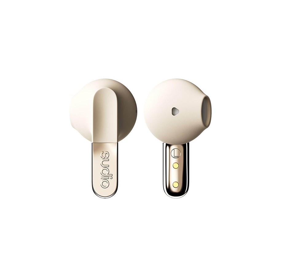Sluchawki, zestaw sluchawkowy - Sudio Headphone N3 Sand In-Ear True Wireless - N3SND