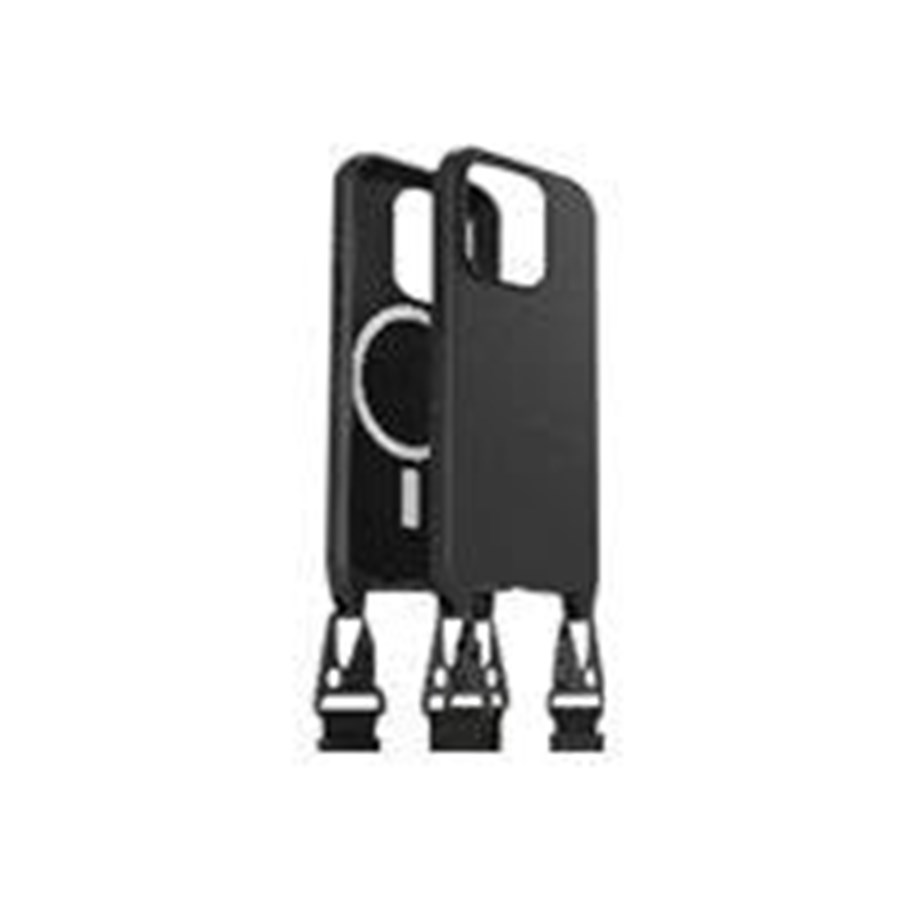 Telefon - Pokrowiec i etui - OtterBox React Necklace MagSafe (lanyard) Apple iPhone 15 Pro - black - ProPack - 77-93576