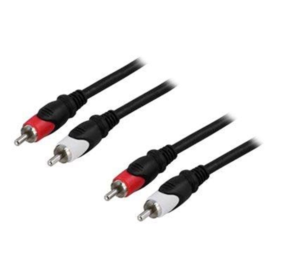 Kabel audio - Deltaco Audio Cable - 1 m - MM-109