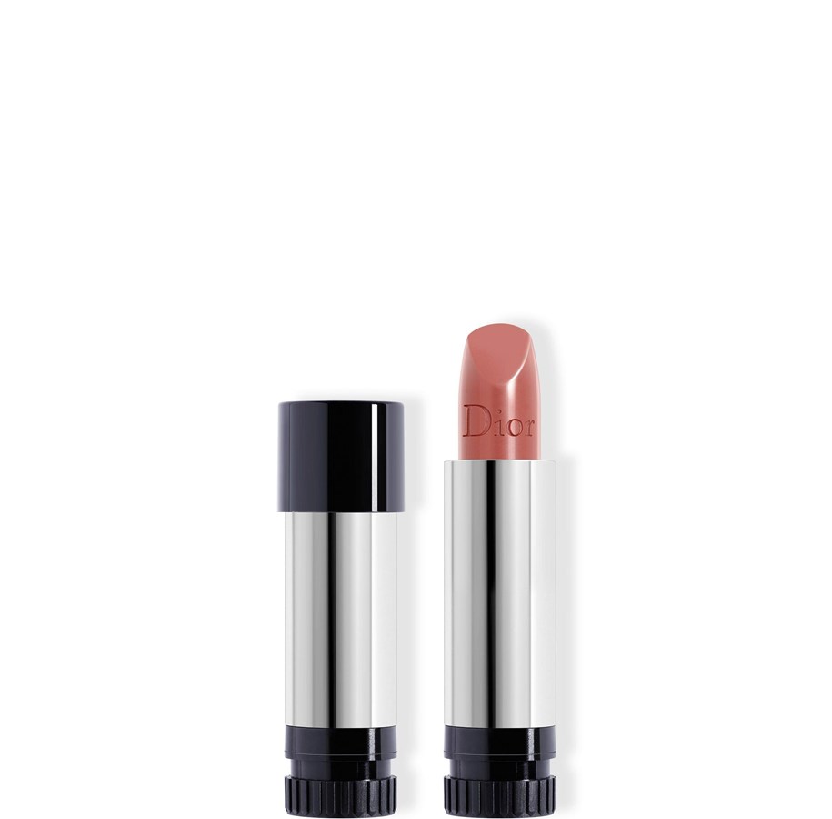 Makijaz - Christian Dior Couture Colour, Satin Finish, Cream Lipstick, 100, Nude Look, Refill, 3.5 ml - 3348901587013