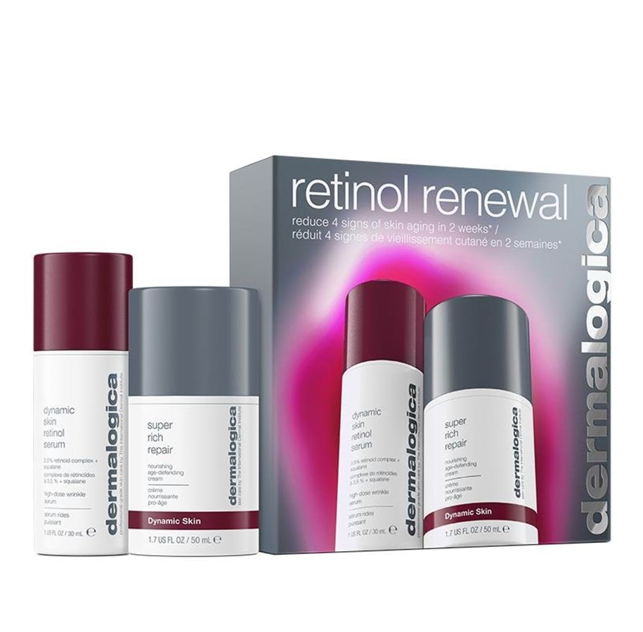Pielegnacja twarzy - Dermalogica Retinol Renewal Set : Dynamic Skin Ret - 666151914896
