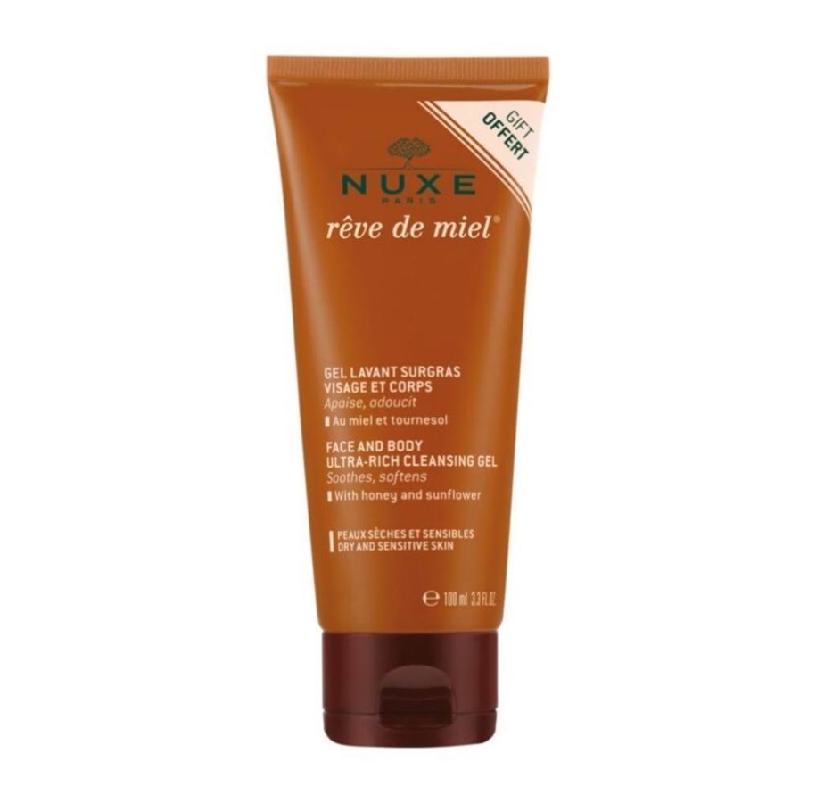 Pielegnacja twarzy - Nuxe Reve de Miel Ultra Rich Cleansing Gel For - 3264680018947
