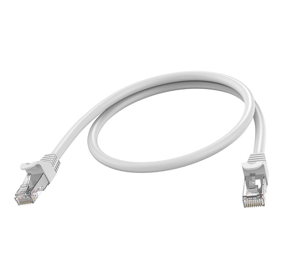 Kabel sieciowy - Vision network cable - 50 cm - white - Biały - 0.5m - TC 0.5MCAT6A