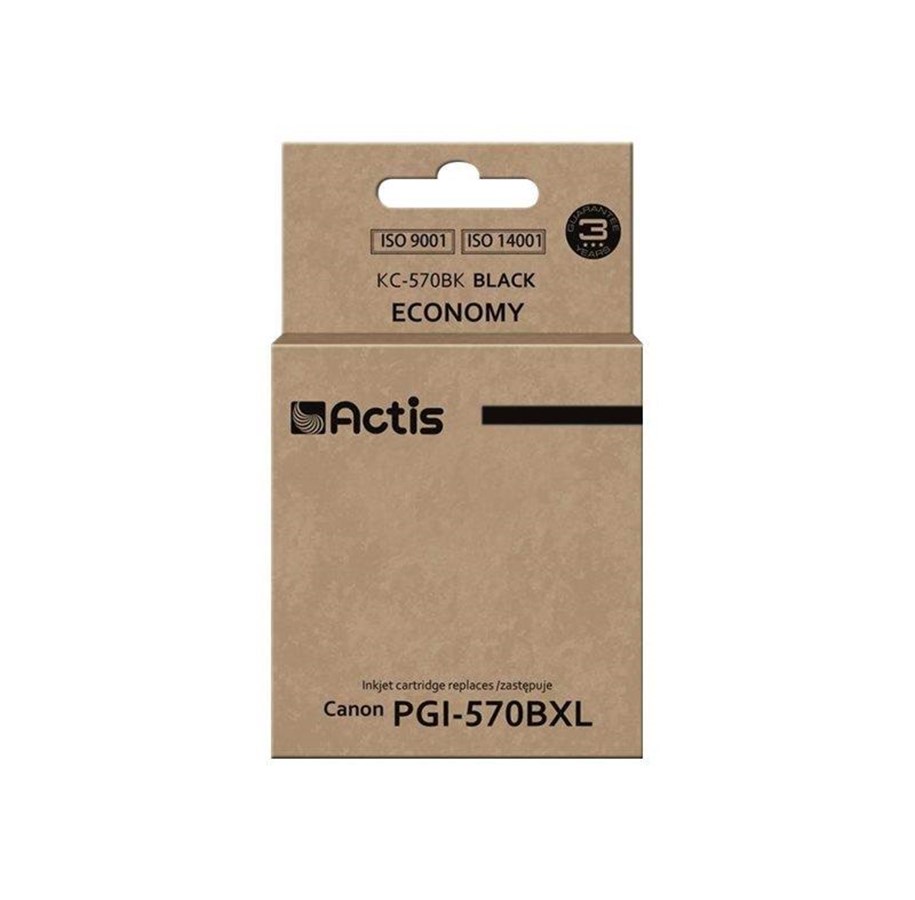 Tusz, toner i materiał eksploatacyjny - Actis standard KC-570BK - compatible - ink cartridge (alternative for: Canon PGI-570BK) - KC-570Bk