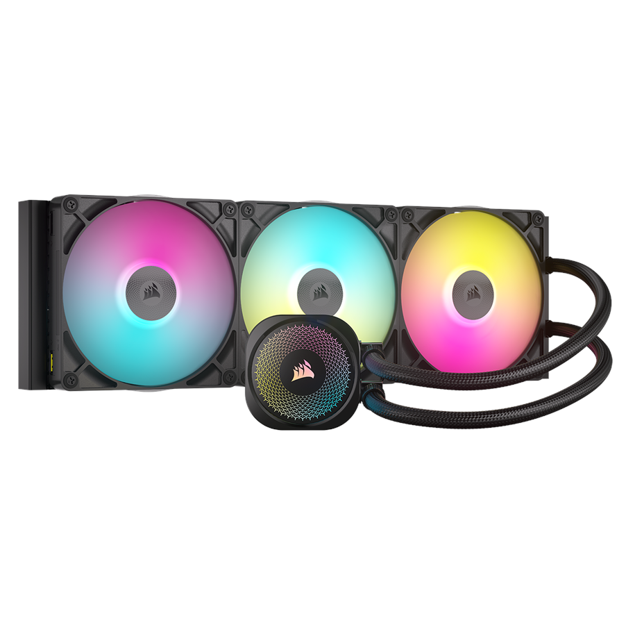 Chlodzenie CPU - Corsair iCUE LINK TITAN 420 RX RGB - Chłodzenie wodne procesora - Max 36 dBA - CW-9061019-WW