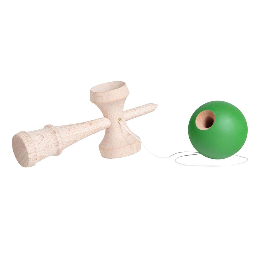 Zabawki drewniane - BS Toys Wooden Kendama Catching and Throwing Game - GA299