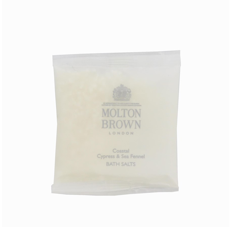 Pielęgnacja ciała - Molton Brown Coastal Cypress & Sea Fennel, Bath Salt, 25 g - 008080131782