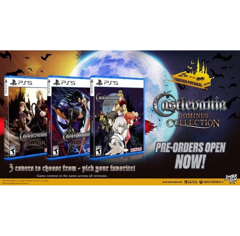 Castlevania Dominus Collection (Dawn Cover) PS5 – Neuf – Version USA (English/Français)
