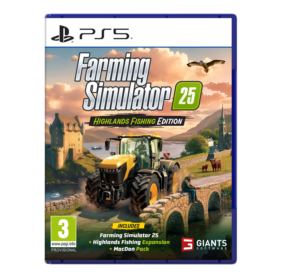 Gry - Farming Simulator 25 (Highlands Fishing Edition) - Sony PlayStation 5 - Symulator - 4064635550640