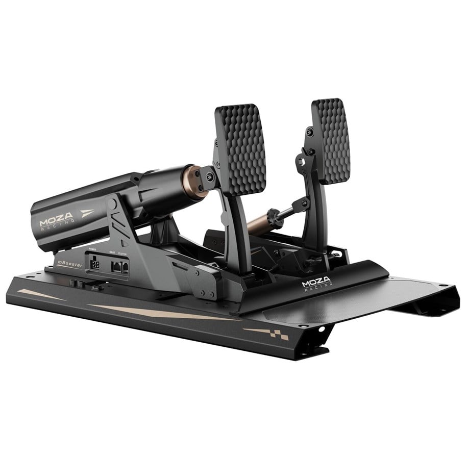 Akcesoria dla graczy - Moza Racing mBooster Active Pedal Bundle + CRP2 Throttle - Wired Pedals - PC - RS082
