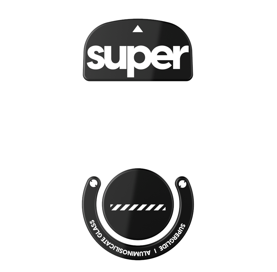 Akcesoria dla myszy i klawiatury - Pulsar Superglide (Type-C) for Logitech G PRO X SUPERLIGHT - Czarny - LGSSGB2