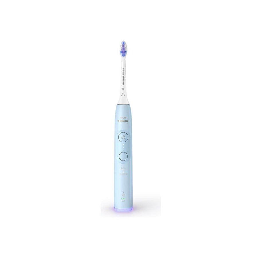 Szczoteczka elektryczna do zebów - Philips Elektryczna szczoteczka do zębów Sonicare 6100 series HX7406 - tooth brush - light blue - HX7406/02