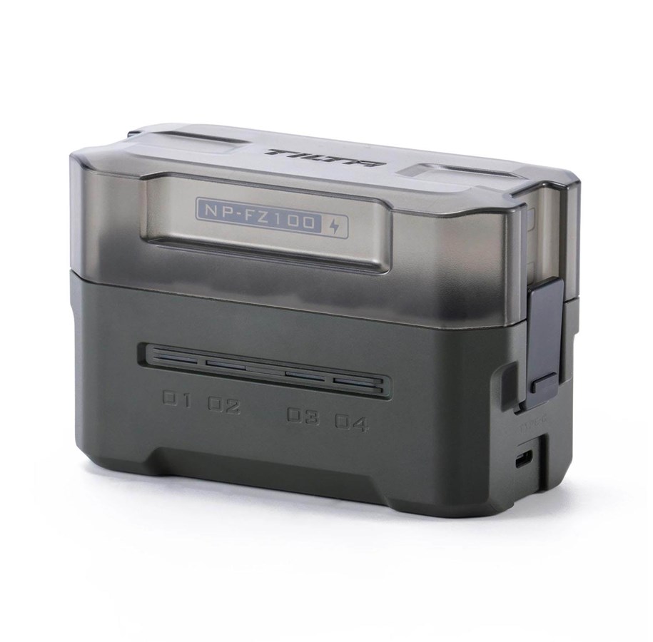 Bateria do aparatu & uchwyt do baterii - Tilta Charging Station NP-FZ100 Battery Kit Green (4 Batteries) - TBC-FZ100-B-GN