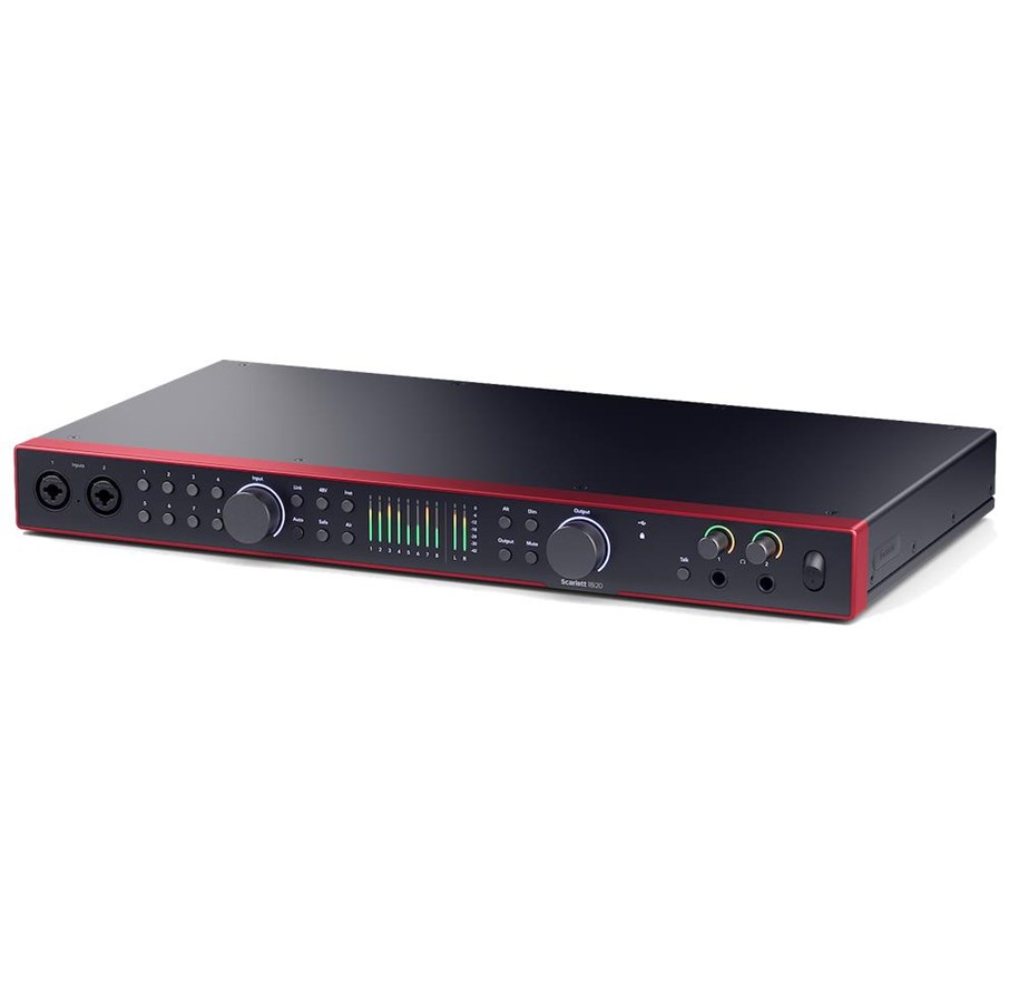 Instrumenty muzyczne i dla DJ'a - Focusrite Scarlett 18i20 4th Gen - 18-in/20-out audio interface - 610480