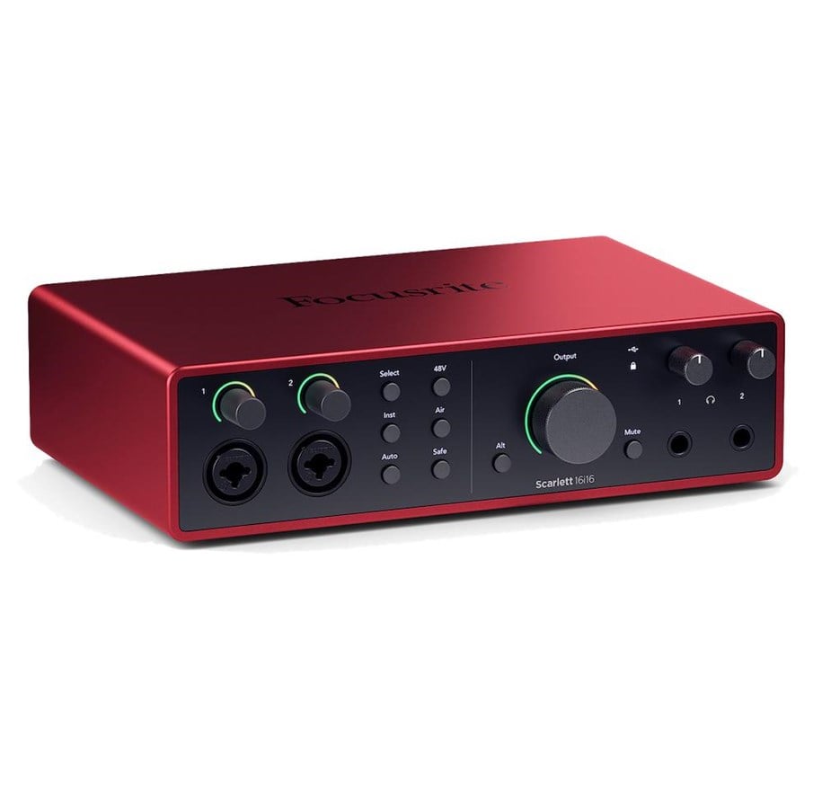 Instrumenty muzyczne i dla DJ'a - Focusrite Scarlett 16i16 4th Gen - 16-in/16-out audio interface - 610478