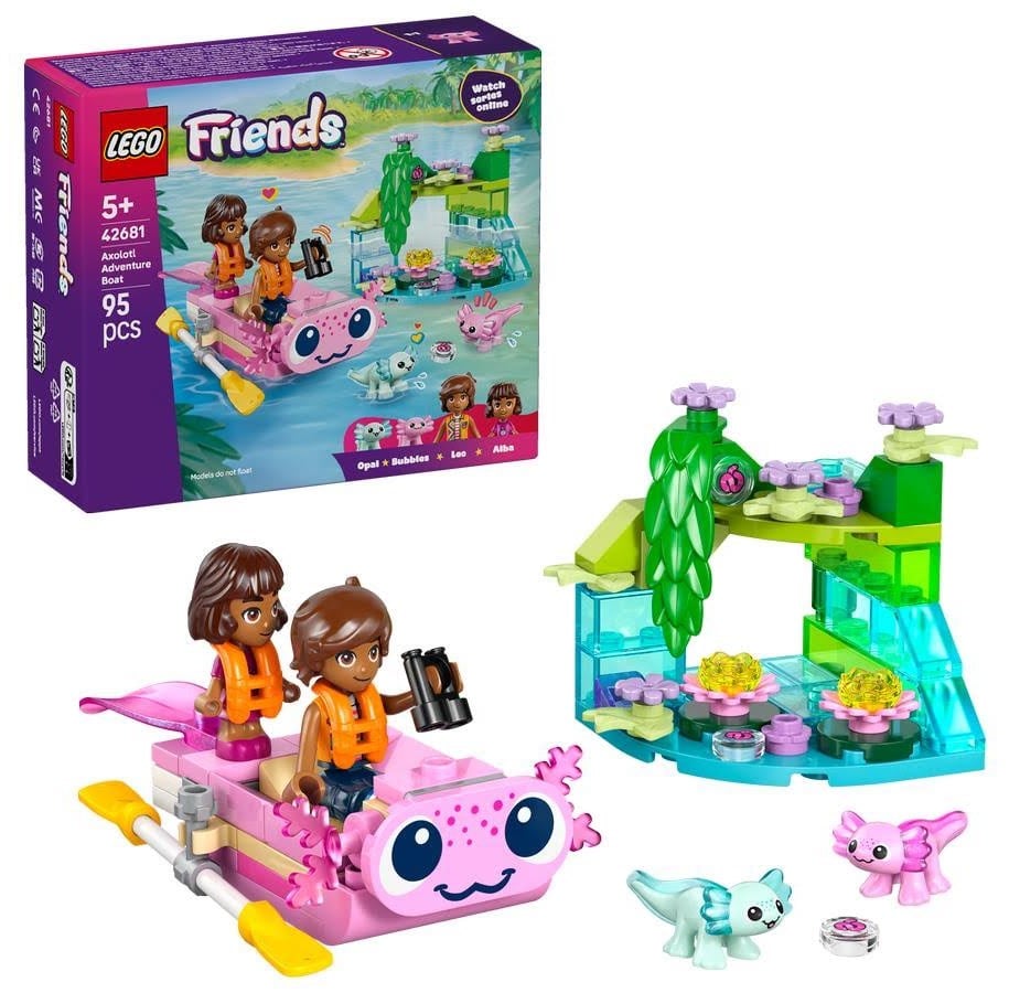 LEGO®  - LEGO Friends 42681 Przygoda na aksolotlowej łodzi - 42681