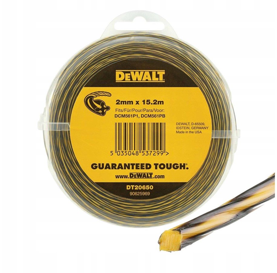 Podkaszarka do trawy - Dewalt String Trimmer Line - DWDT20650-QZ