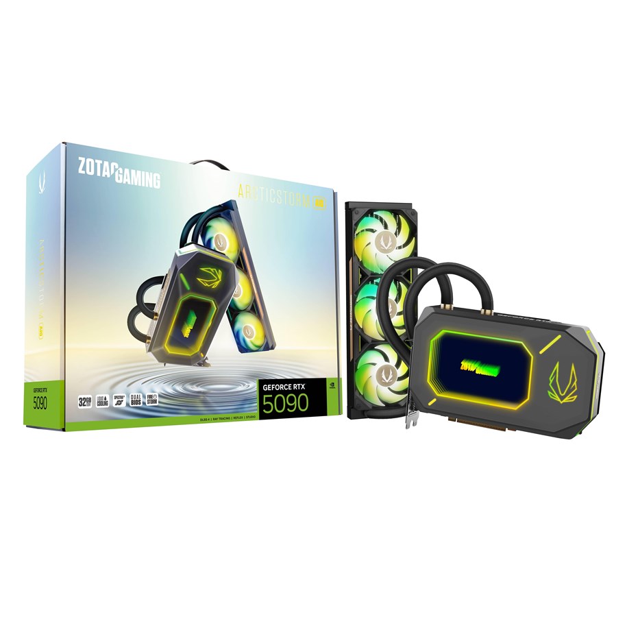 Karta graficzna - ZOTAC GeForce RTX 5090 ArcticStorm AIO - 32GB GDDR7 RAM - Karta graficzna - ZT-B50900K-30P