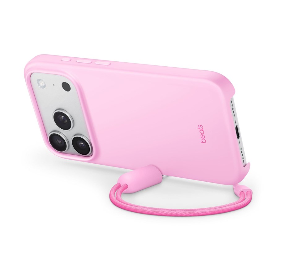 Telefon - Pokrowiec i etui - Apple Beats iPhone 17 Pro Kickstand Case with MagSafe and Camera Control - Pebble Pink - MGY84LL/A