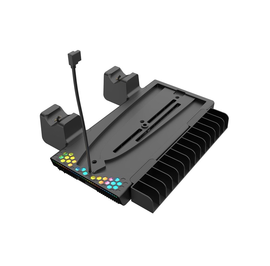 Akcesoria dla graczy - Oniverse ONICSMLT-PS5-BLK game console part/accessory - Wired Akcesoria do konsoli do gier - Sony PlayStation 5 - ONICSMLT-PS5-BLK