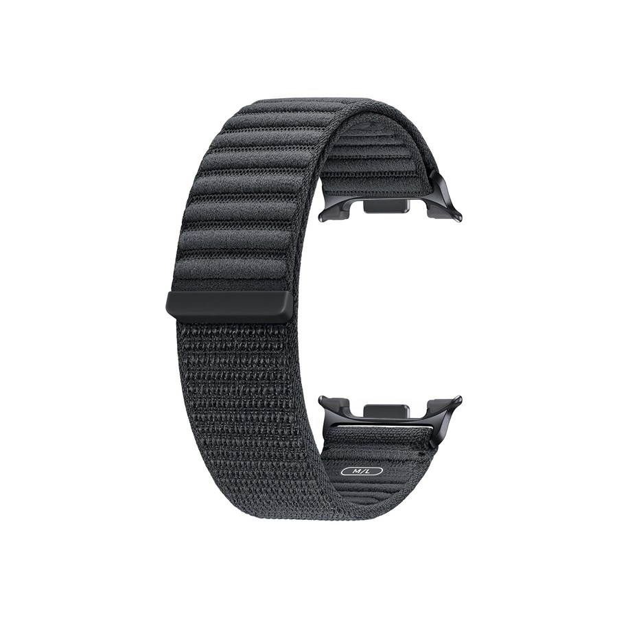 Smartwatch - akcesoria - Samsung Galaxy Watch8 | Watch8 Classic Fabric Band (M/L) - Graphite - ET-SVL33LBEGEU