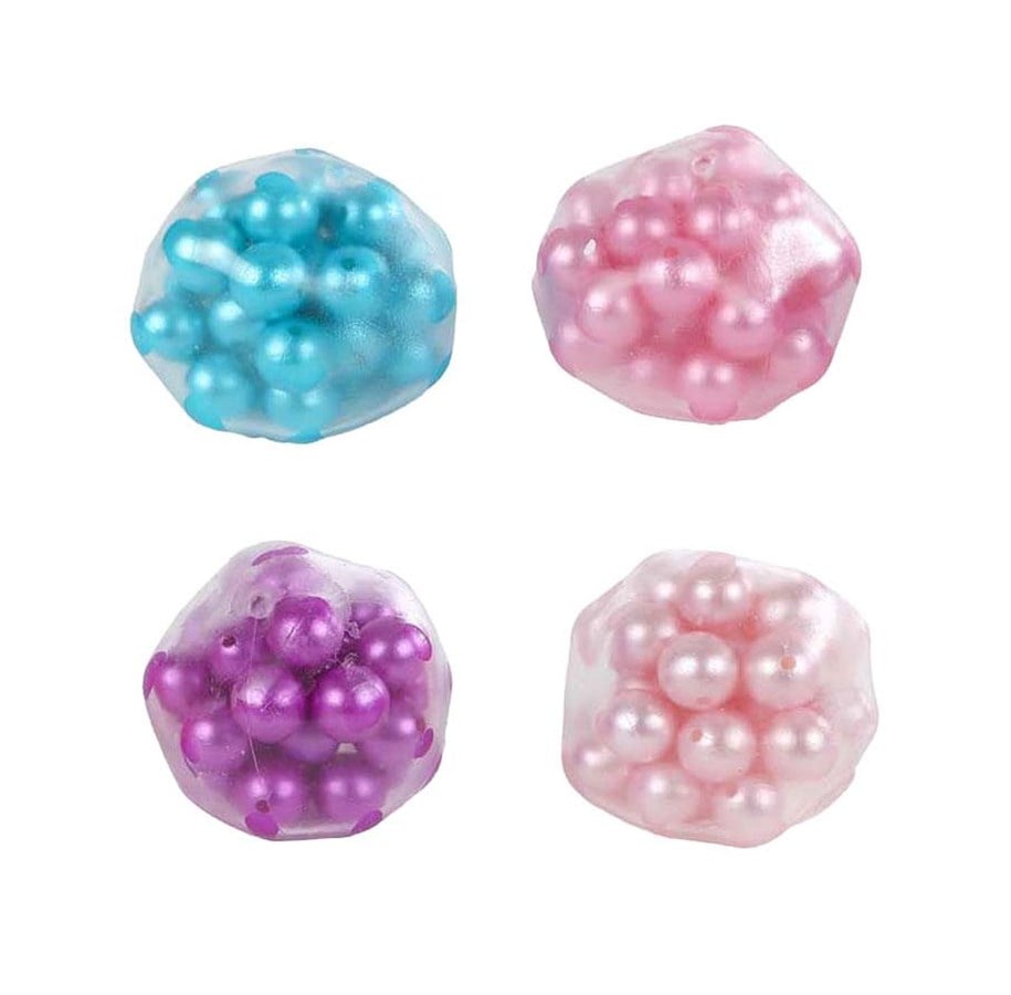 Małe prezenty dla dzieci - Pocket Money Crackling beads ball 5cm - assorted - 621907