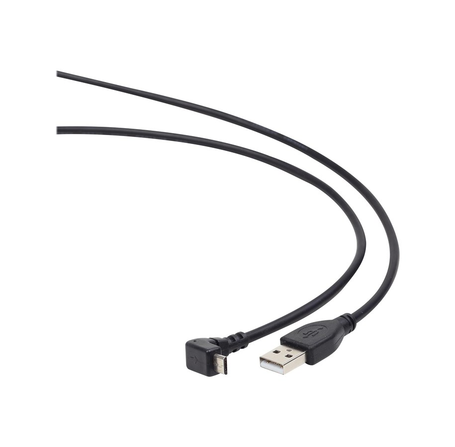 Kabel USB - Gembird CCP-MUSB2-AMBM90-6 - USB cable - Micro-USB Type B to USB - 1.8 m - CCP-MUSB2-AMBM90-6