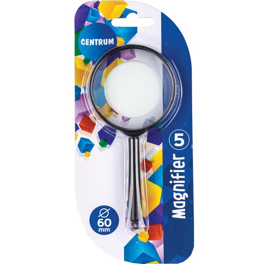 Materialy hobbystyczne - CENTRUM Magnifier. Ø60mm. Magnifies 5 times - 80479