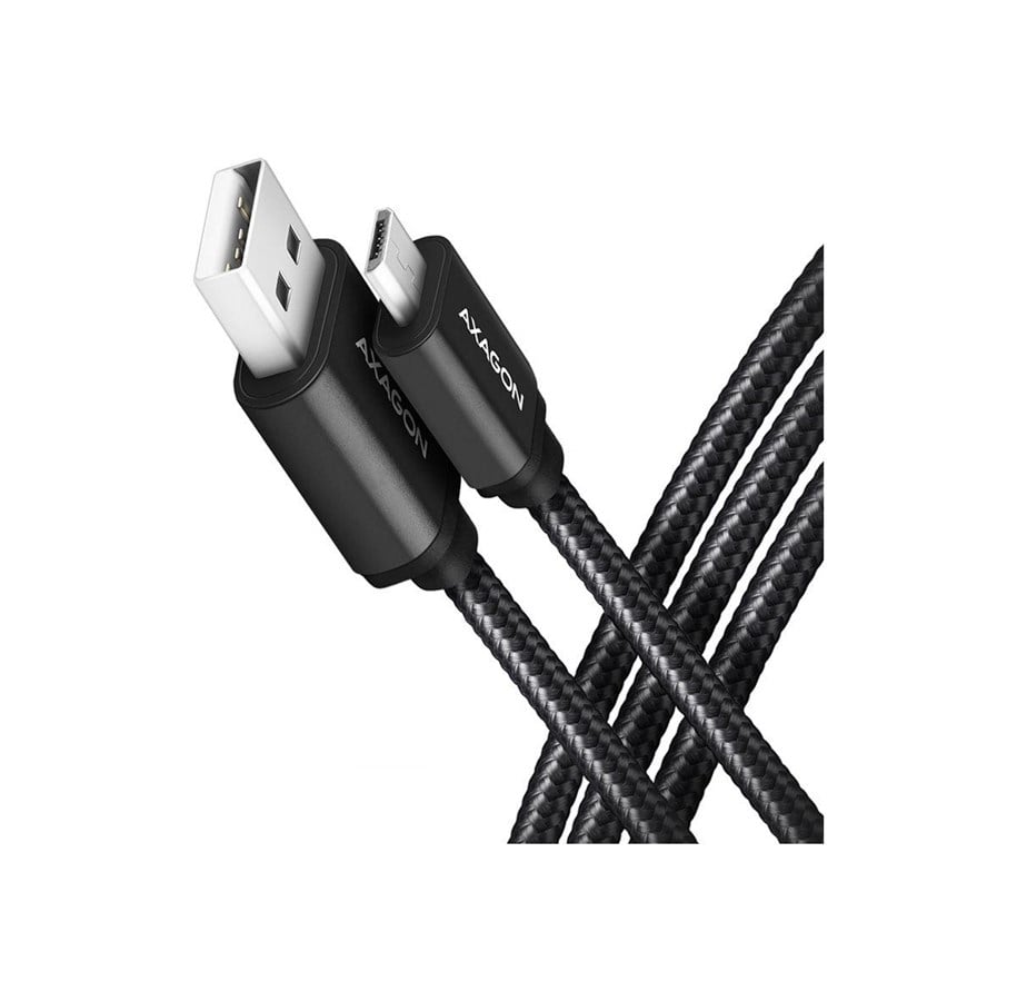 Kabel USB - AXAGON BUMM-AM15AB - USB cable - USB to Micro-USB Type B - BUMM-AM15AB