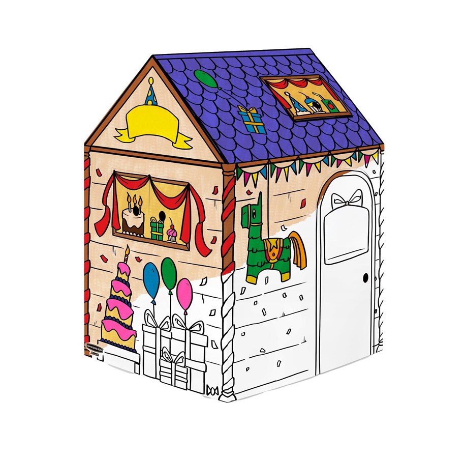 Kreatywne gry - Fellowes XL Playhouse - Verjaardag - 100142505