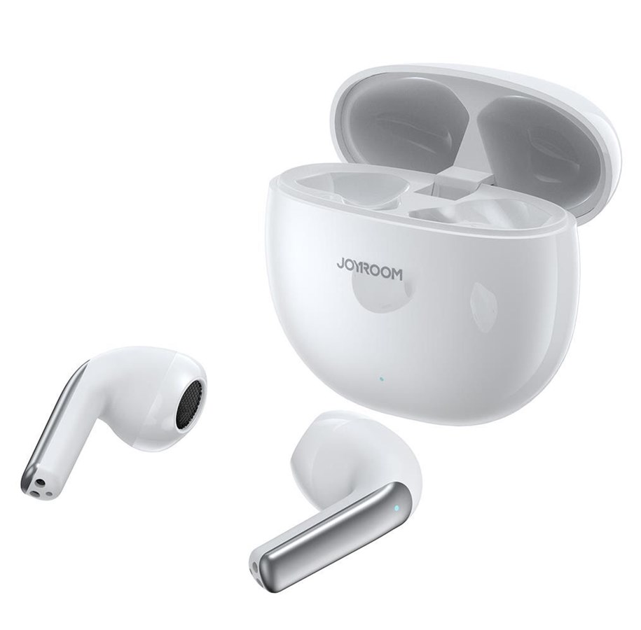 Sluchawki, zestaw sluchawkowy - Joyroom Jpods Series JR-PB1 TWS ENC IPX4 Wireless Headphones - White - 6956116783105