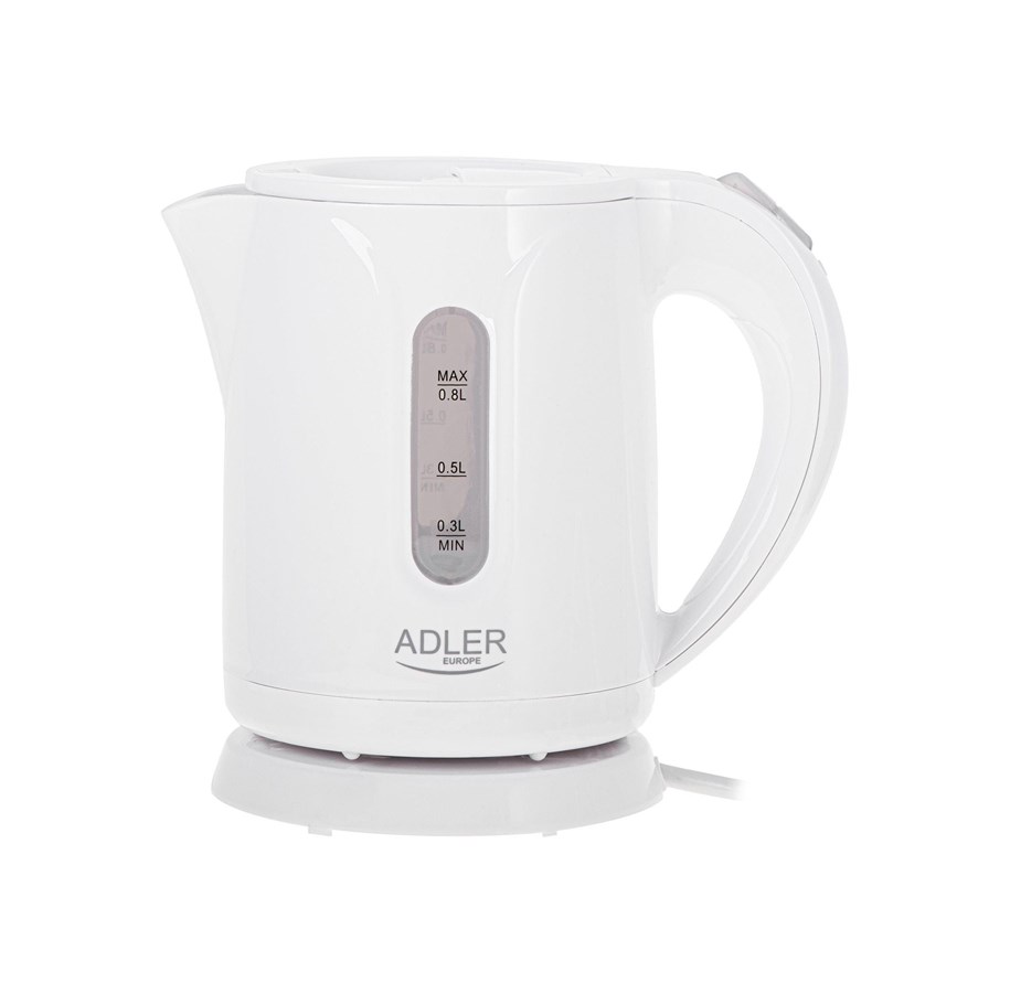 Czajnik elektryczny - Adler Czajnik elektryczny AD 1371w - kettle - white - Biały - 850 W - AD 1371w