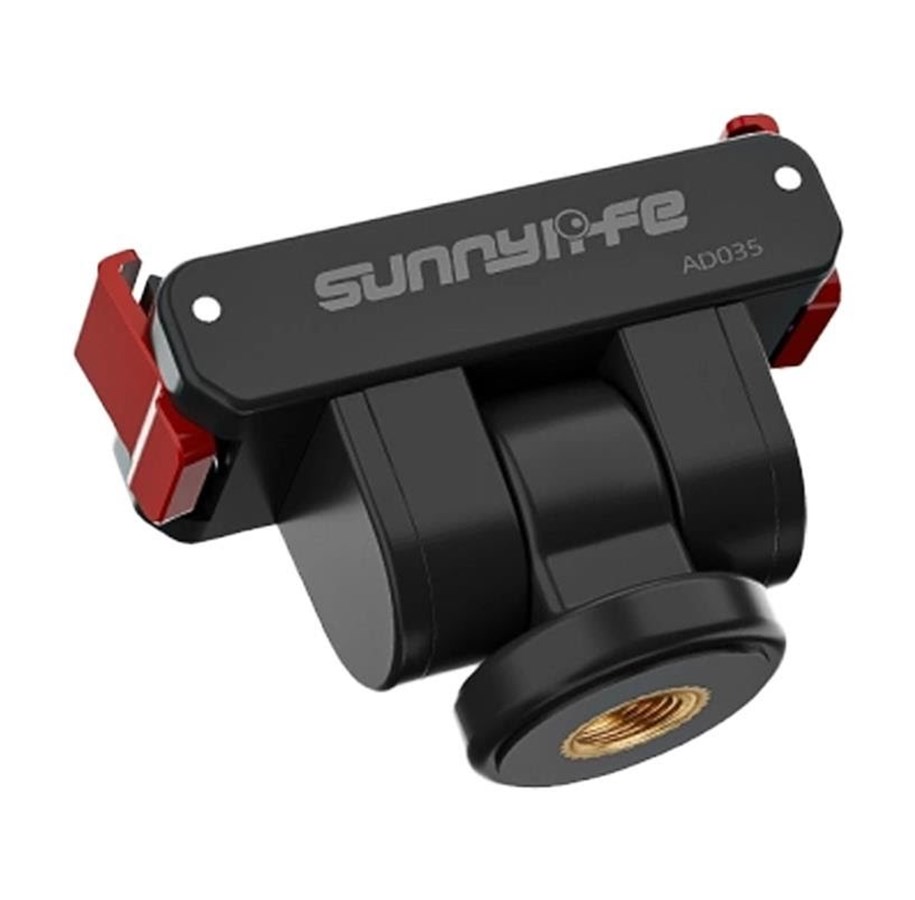 Kamera sportowa - akcesoria - Sunnylife Magnetic Mounting Adapter 1/4 Swivel 180 for OSMO 360 ACTION 5 PRO OSMO ACTION 4 3 2 - AD035