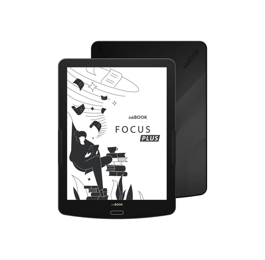 Czytnik e-booków - inkBOOK Focus Plus - eBook reader -  OS - 32 GB - 7.8" - IB_FOCUS_PLUS_BK