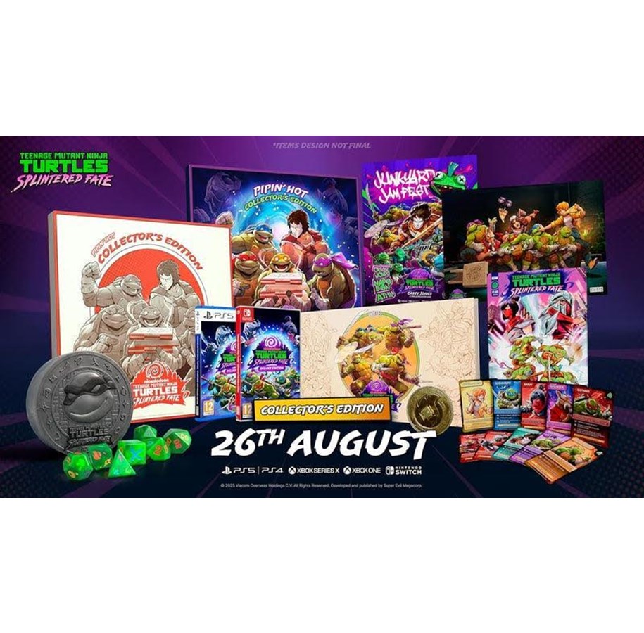 Gry - Teenage Mutant Ninja Turtles: Splintered Fate Pipin' Hot (Collector's Edition) - Sony PlayStation 5 - Akcji/Przygodowa - 5056635614940