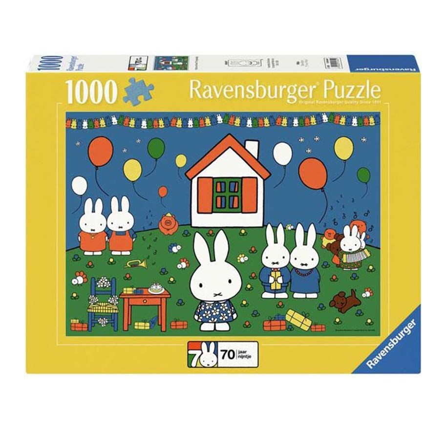 Puzzle - Ravensburger Jigsaw Puzzle Nijntje 70 Years 1000 pcs. - 120016441