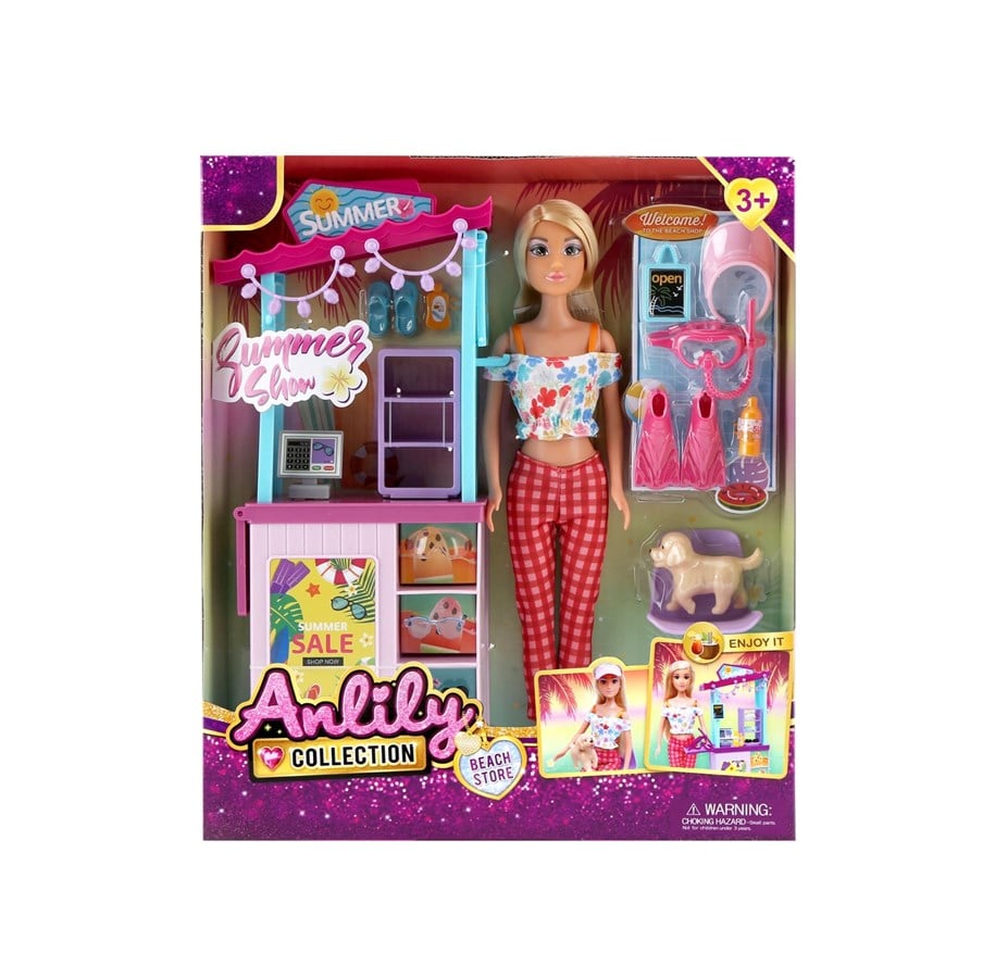 Lalki i akcesoria - Masen Toys Doll in shopping store - 17072